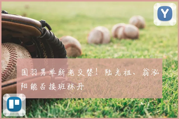 国羽男单新老交替！陆光祖、翁泓阳能否接班林丹