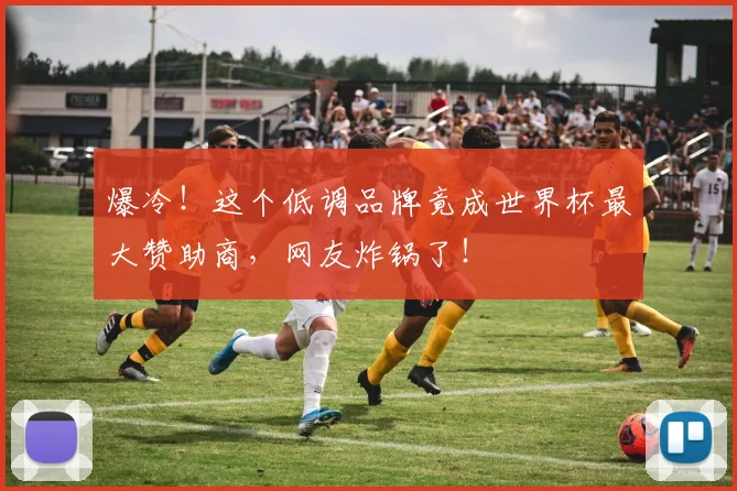 爆冷!这个低调品牌竟成世界杯最大赞助商,网友炸锅了!